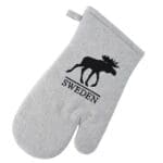 ECO oven glove in grey