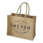 Naturlig ECO Jute väska