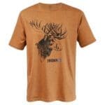 Brown ethical moose T-shirt