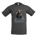 Dark grey moose T-shirt