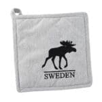 ECO grytlapp i grått