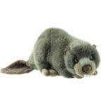 Stuffed beaver soft toy