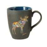 Silhouette moose mug