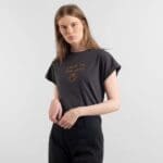 T-shirt Visby Local Planet grey