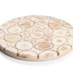 Unique juniper trivet