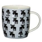 Mia Moose on grey mugg