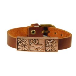 Reindeer leather bracelet