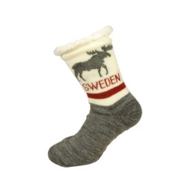 Warm kids moose socks