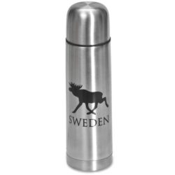 Moose steel thermos