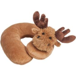 Brown moose neck pillow