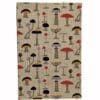 Mushroom cotton kitchen towel