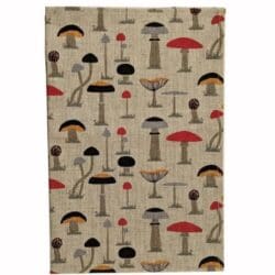 Mushroom cotton kitchen towel