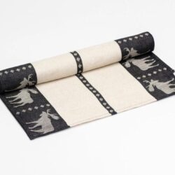 Moose dinner table runner