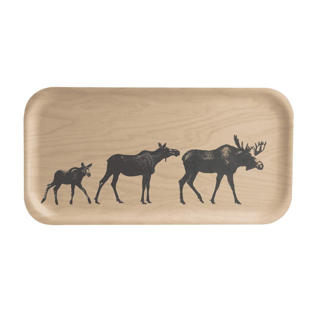 NORDIC TRAY THE MOOSE FAMILY