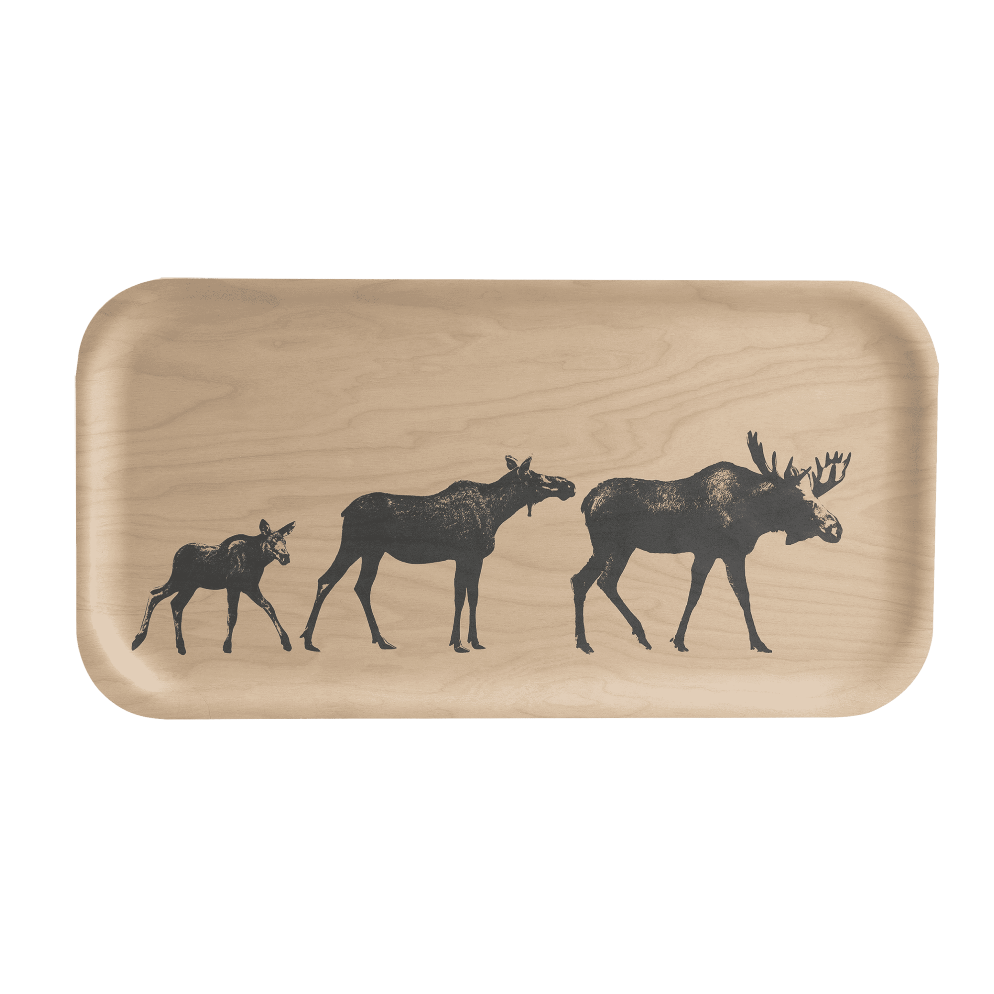 NORDIC TRAY THE MOOSE FAMILY