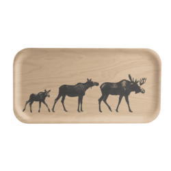 NORDIC TRAY THE MOOSE FAMILY