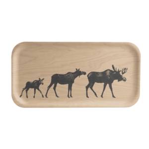NORDIC TRAY THE MOOSE FAMILY