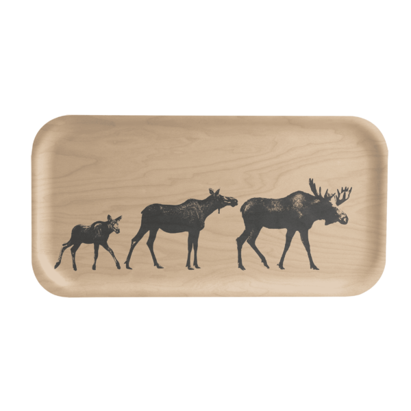 NORDIC TRAY THE MOOSE FAMILY