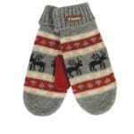 Women's moose mittens