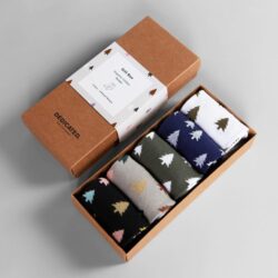 Socks Sigtuna Trees 5-pack