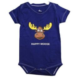 Moose baby onesie