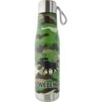 Kamouflageflaska i rostfritt stål