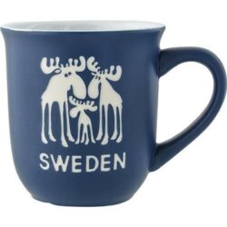 Blue jazz trio moose mug