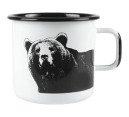 NORDIC ENAMEL MUG BEAR 8DL