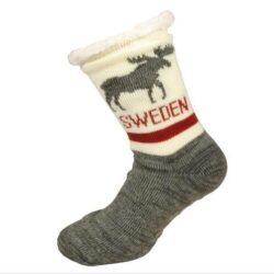 Fluffy moose socks