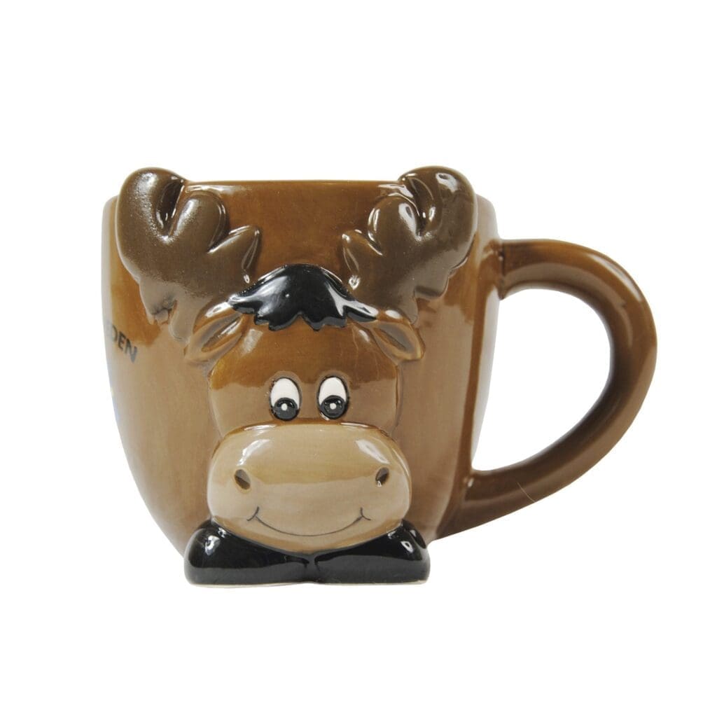 Cute moose mug