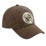 Green moose canvas cap
