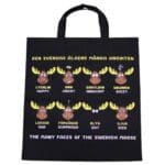 Moose faces tote bag