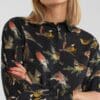 Shirt Dorothea Autumn Birds Black