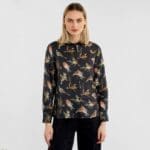 Shirt Dorothea Autumn Birds Black