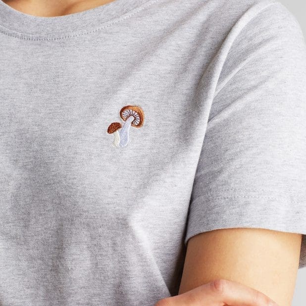 T-shirt Mysen Mushroom Grey Melange