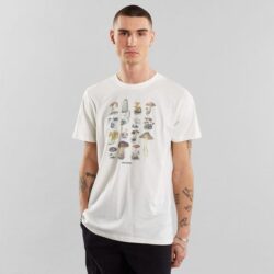 T-shirt Stockholm Vintage Mushroom Off-White
