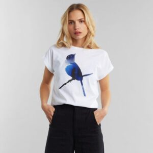 T-shirt Visby Bluebird White