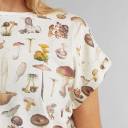 T-shirt Visby Mushrooms Off-White