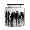 Nordic Glass Jar The Forest