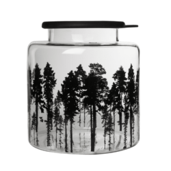Nordic Glass Jar The Forest