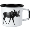 NORDIC ENAMEL MUG THE MOOSE