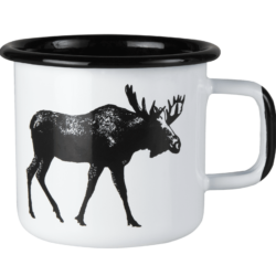 NORDIC ENAMEL MUG THE MOOSE