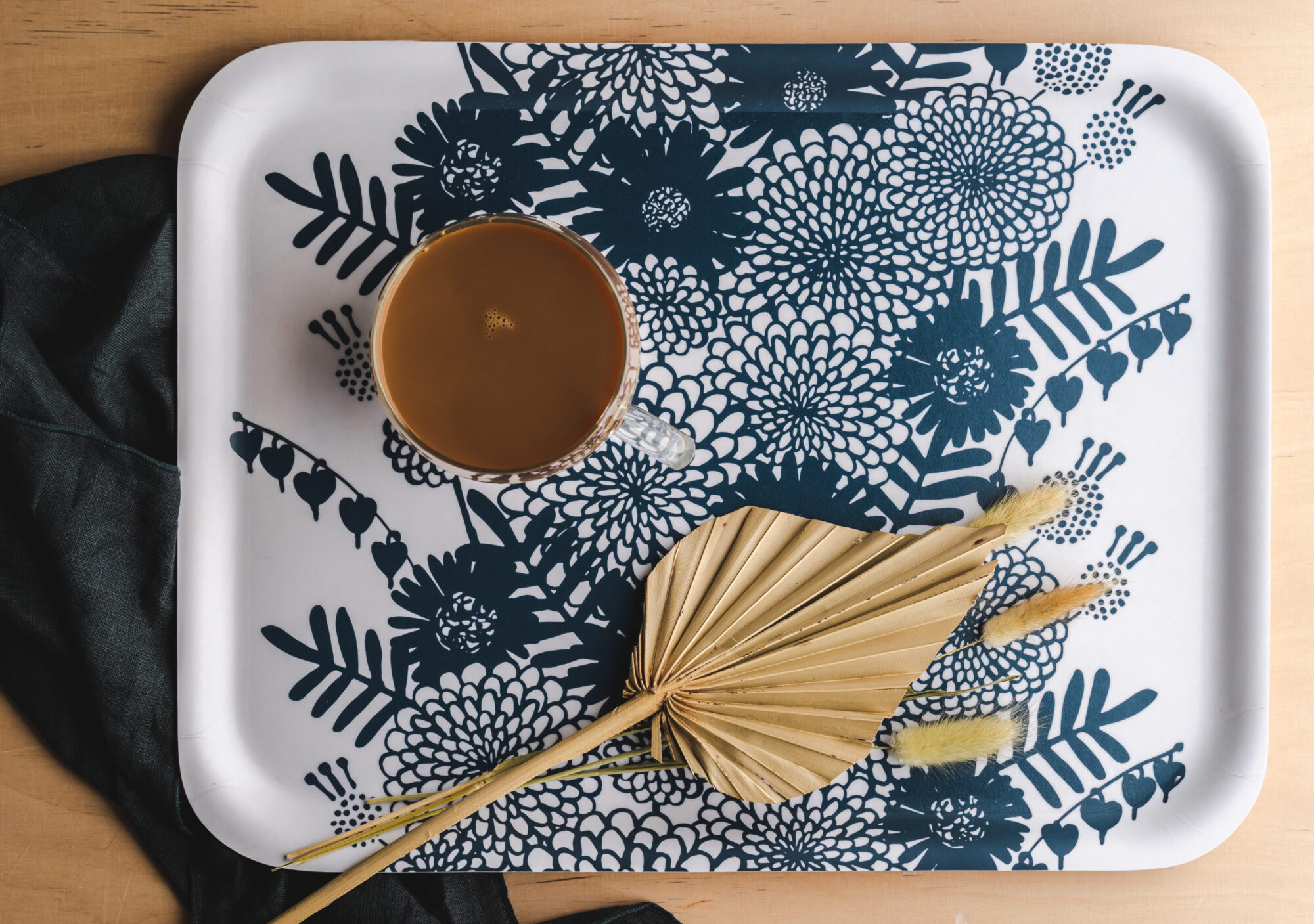 Won't Slip Dahlia Tray