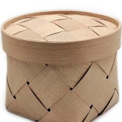 Beech wood storage box