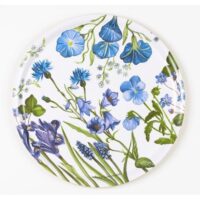 Blue Flower Tray 31 cm