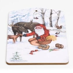 Christmas moose cutting board