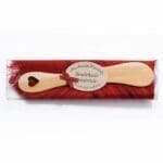 Gift set: Heart butter knife and cloth