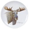 Moose portrait plate