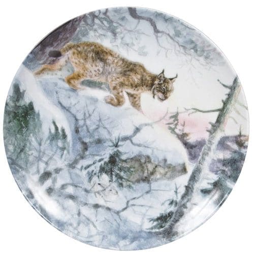 Snow Lynx Plate