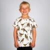 T-shirt Lillehammer Autumn Birds Off-White